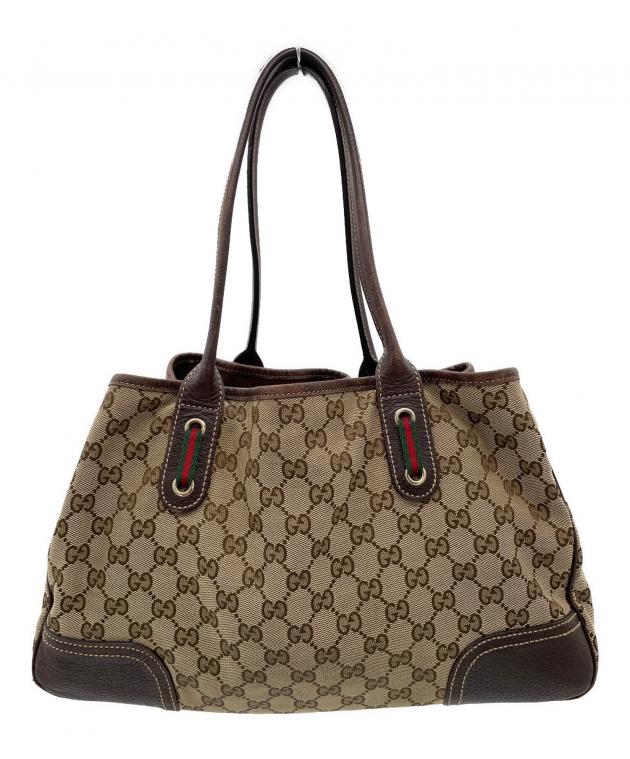 Gucci ブラウン トートバッグ 中古・古着通販】GUCCI (グッチ) トートバッグ ブラウン｜ブランド