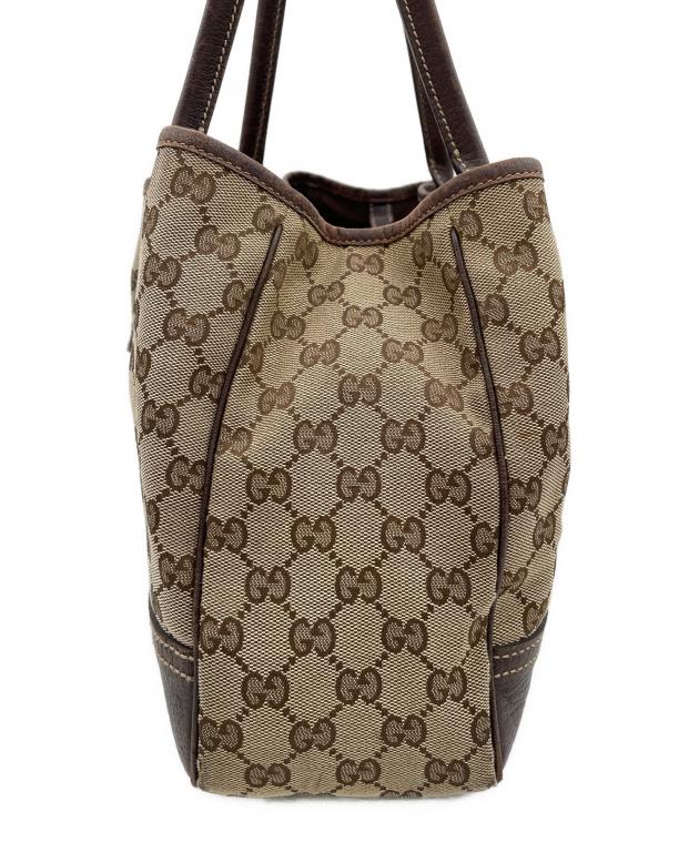 中古・古着通販】GUCCI (グッチ) トートバッグ ブラウン｜ブランド
