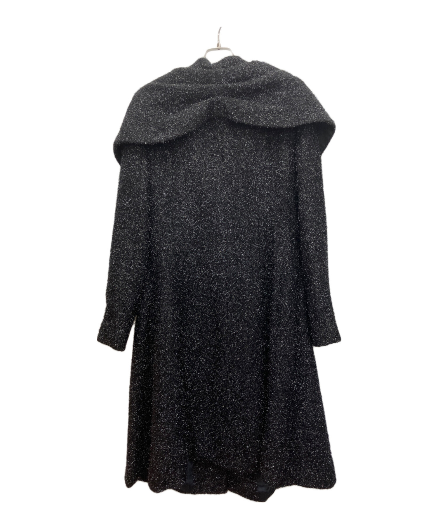 ARMANI COLLEZIONI アルマーニコレッツィオーニ ウールカシミヤ ダブルカラー 女優コート サイズ38 ネイビー レディース 古着 中古 USED ARMANI COLLEZIONI アルマーニコレッツィオーニ ウールカシミヤ ダブル