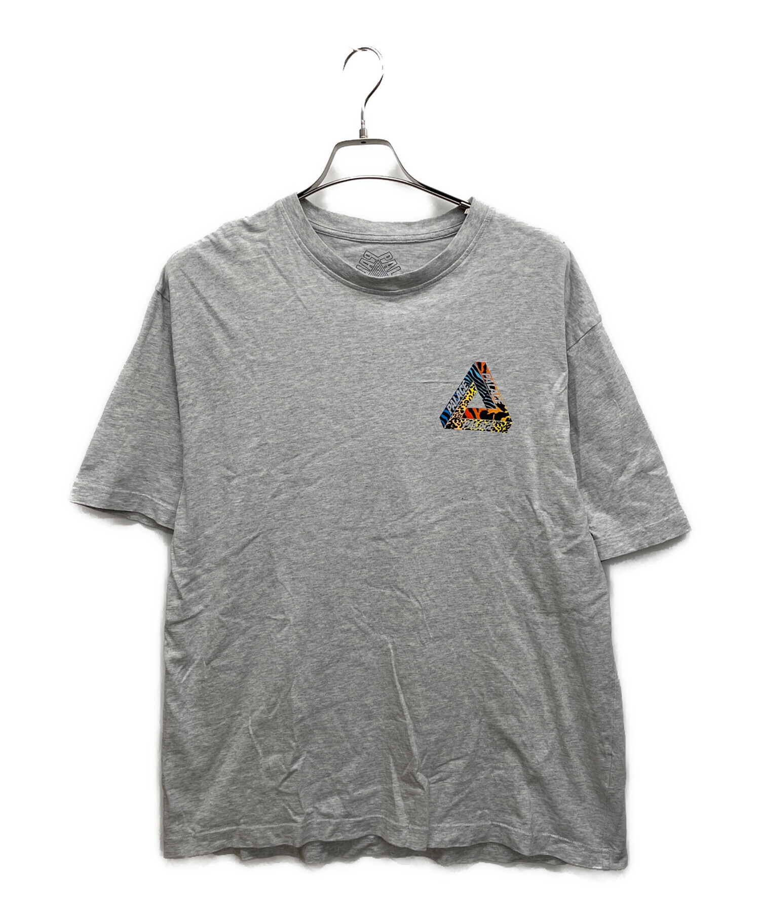 中古・古着通販】PALACE (パレス) 半袖カットソー グレー サイズ:L 
