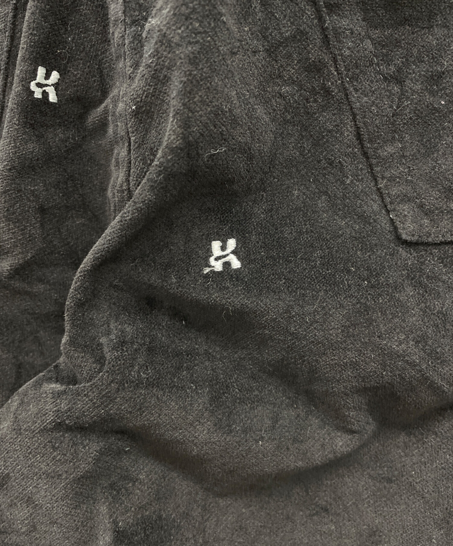 中古・古着通販】knuth marf (クヌースマーフ) K motif velveteen