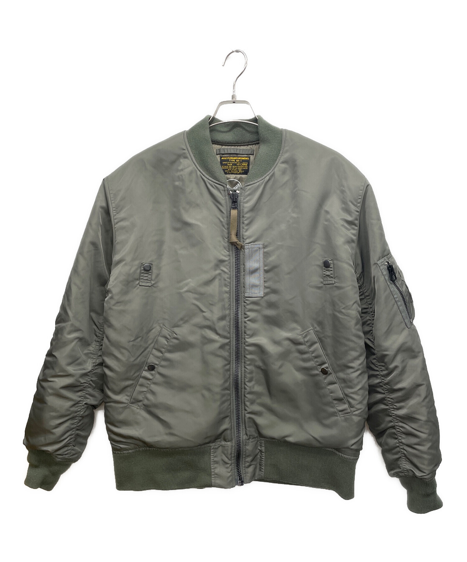 中古・古着通販】U.S.AIR FORCE (ユーエスエアフォース) MA-1フライト