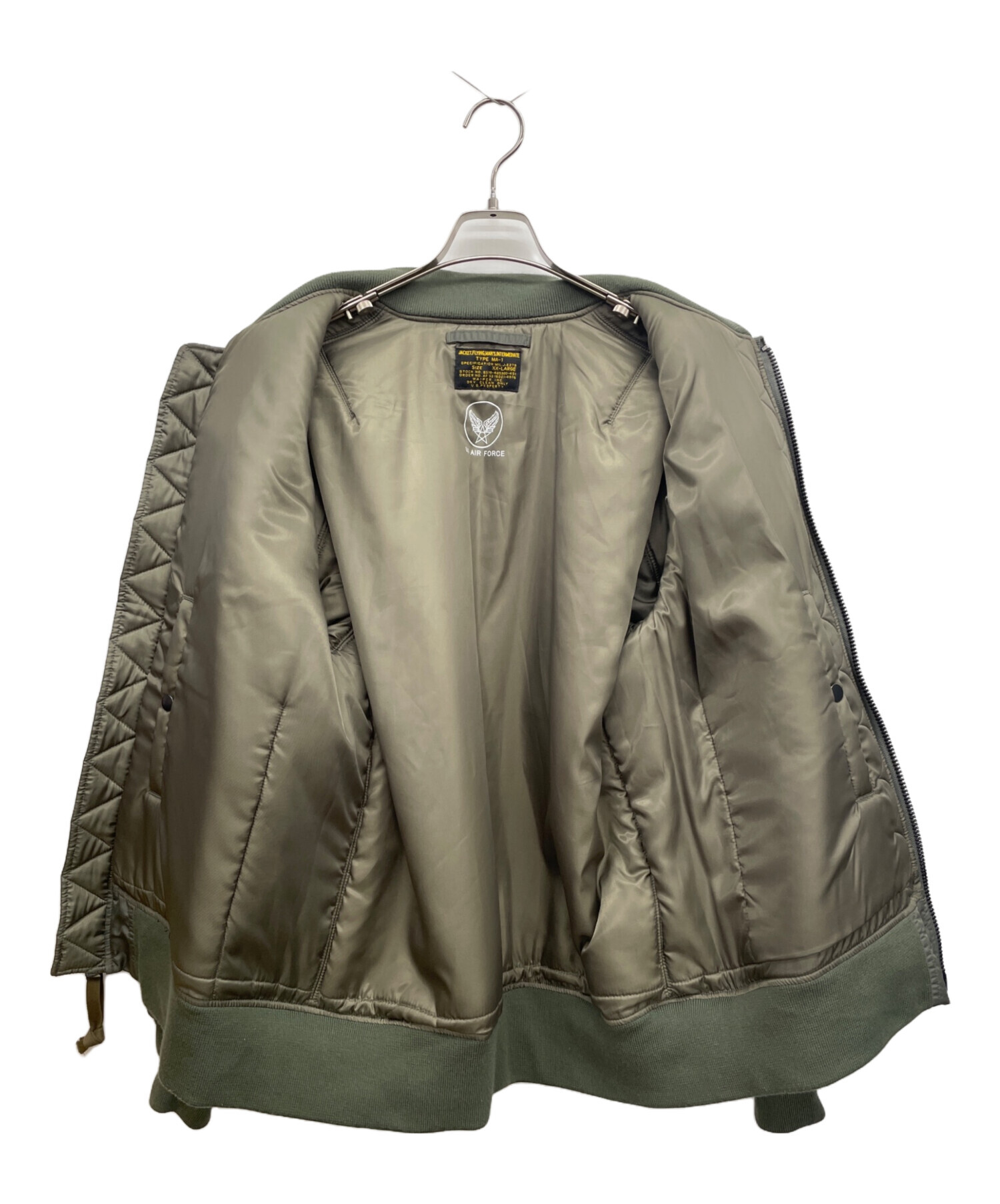 中古・古着通販】U.S.AIR FORCE (ユーエスエアフォース) MA-1フライト