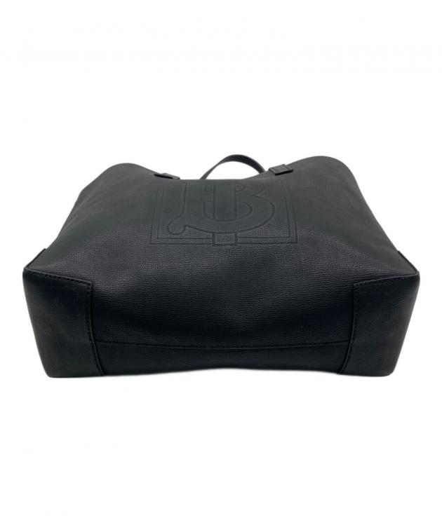 バーバリートートバッグ 中古・古着通販】BURBERRY (バーバリー) トートバッグ ブラック