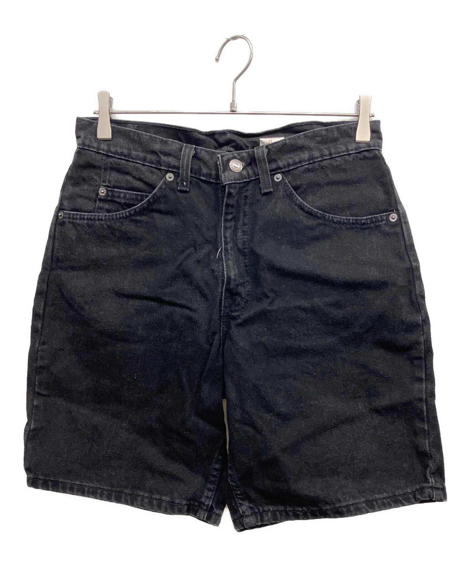 中古・古着通販】LEVI'S (リーバイス) ブラックデニムショーツ