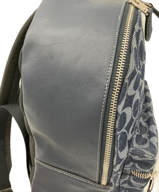 中古・古着通販】COACH (コーチ) リュック ブルー|ブランド・古着通販 中古・古着通販】COACH (コーチ) リュック ブルー|ブランド・古着通販