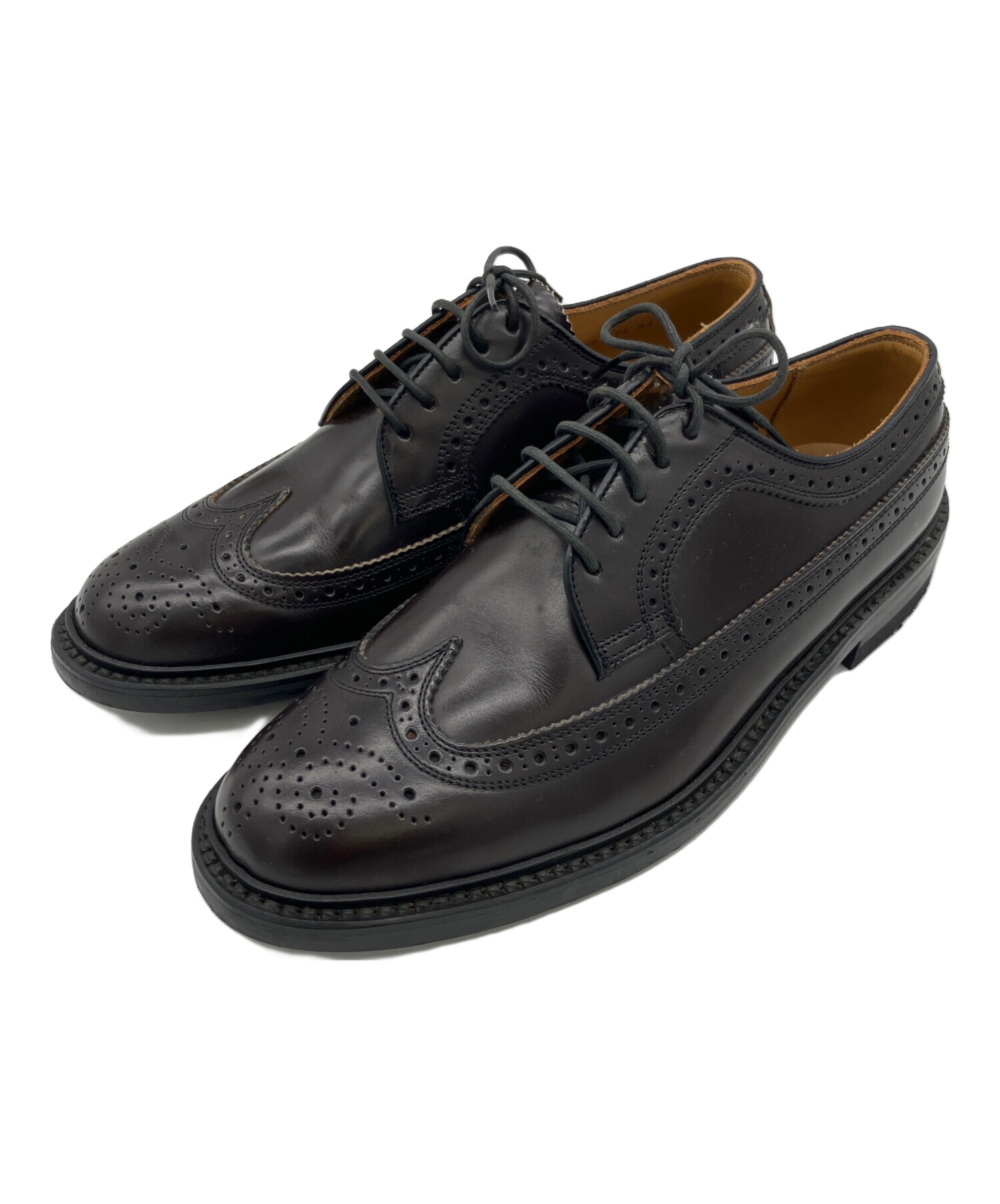 【未使用品】REGAL/リーガル/ウィングチップシューズ/size26.5/黒 中古・古着通販】REGAL (リーガル) ウィングチップシューズ ブラック