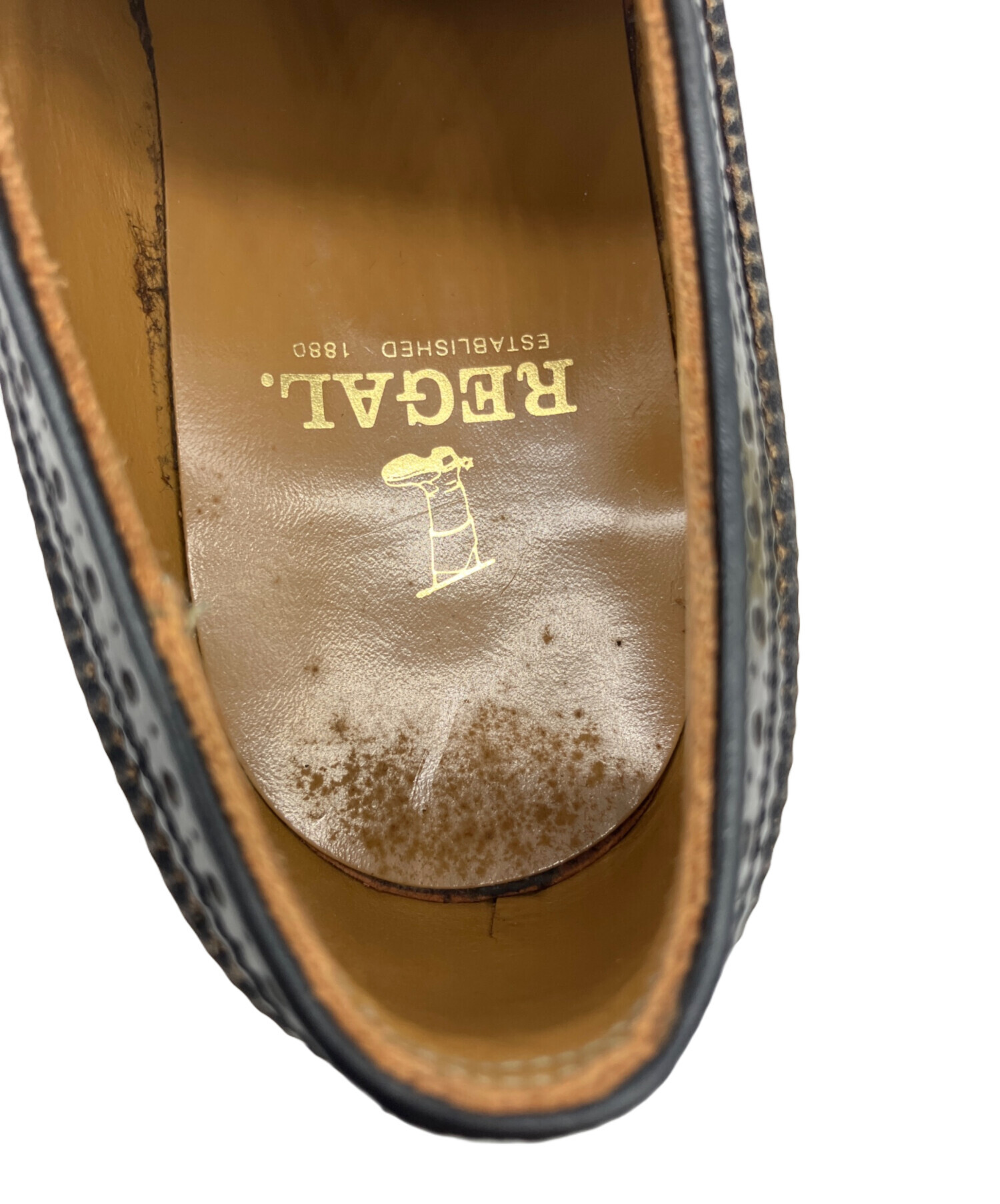 【中古】旋律学 (1953年) 中古・古着通販】REGAL (リーガル) ウィングチップシューズ ブラック