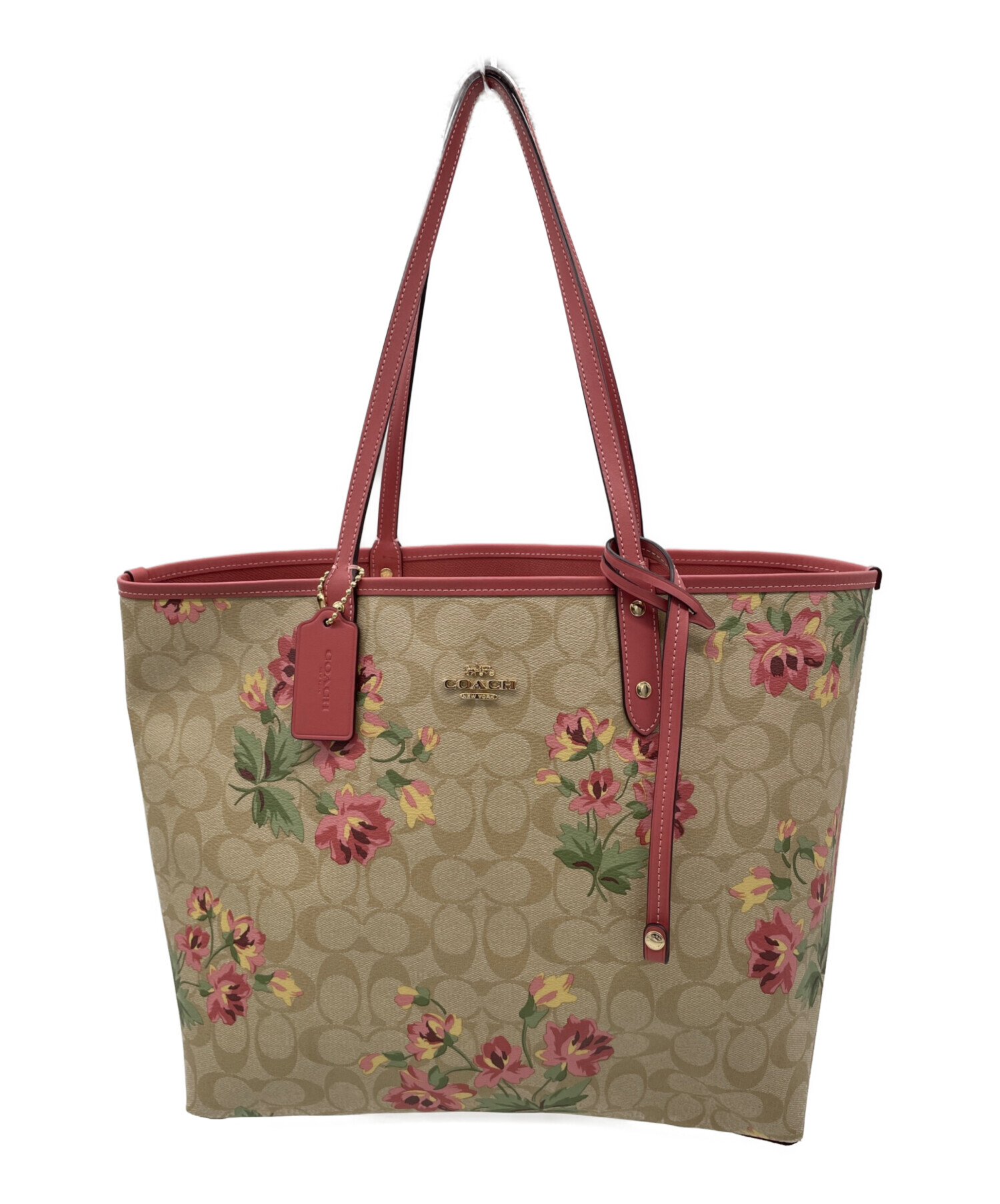 中古・古着通販】COACH (コーチ) リバーシブルトートバッグ｜ブランド 