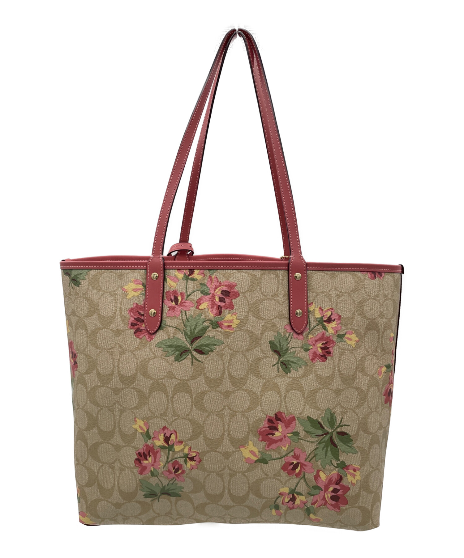 中古・古着通販】COACH (コーチ) リバーシブルトートバッグ｜ブランド