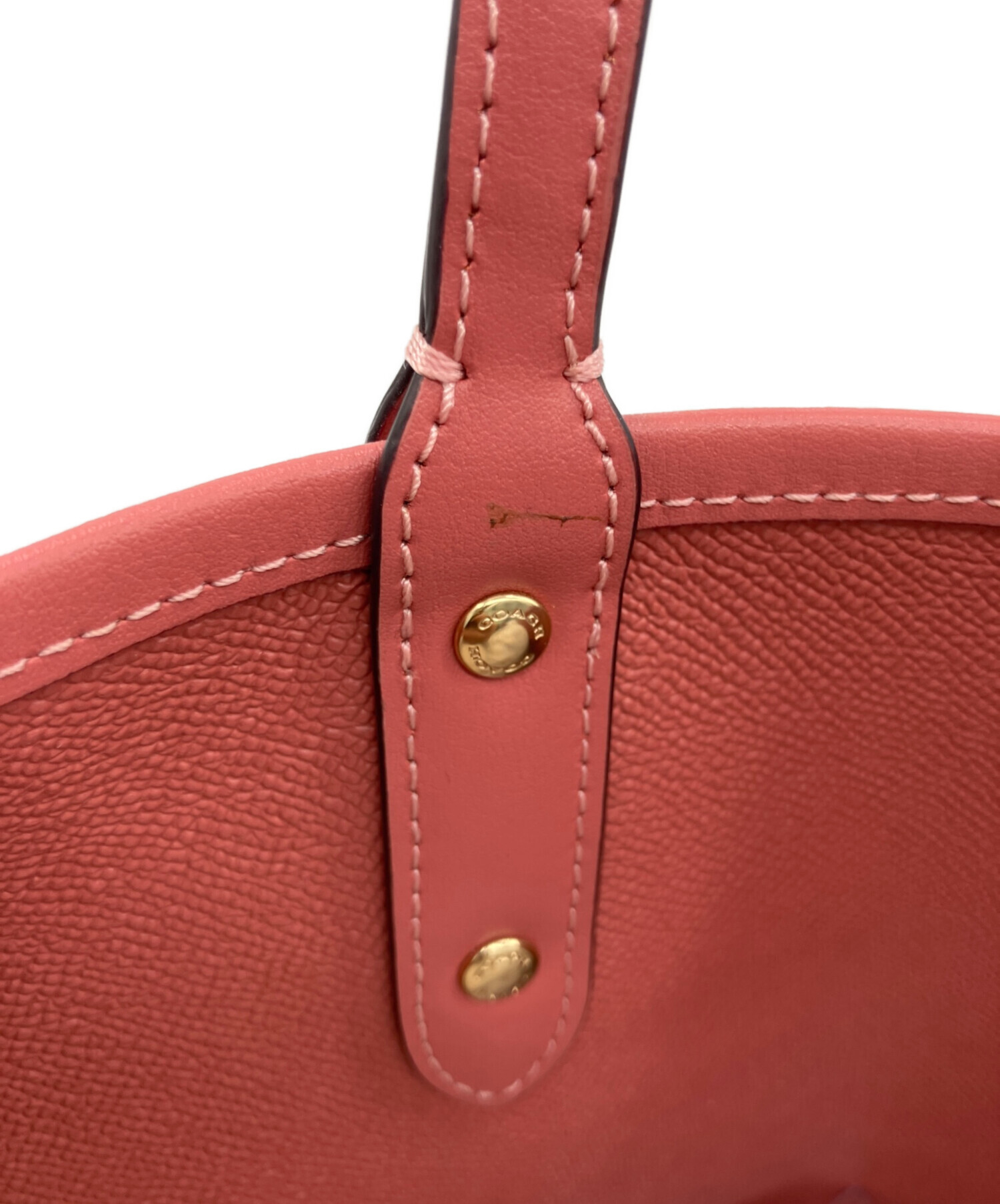 中古・古着通販】COACH (コーチ) リバーシブルトートバッグ｜ブランド