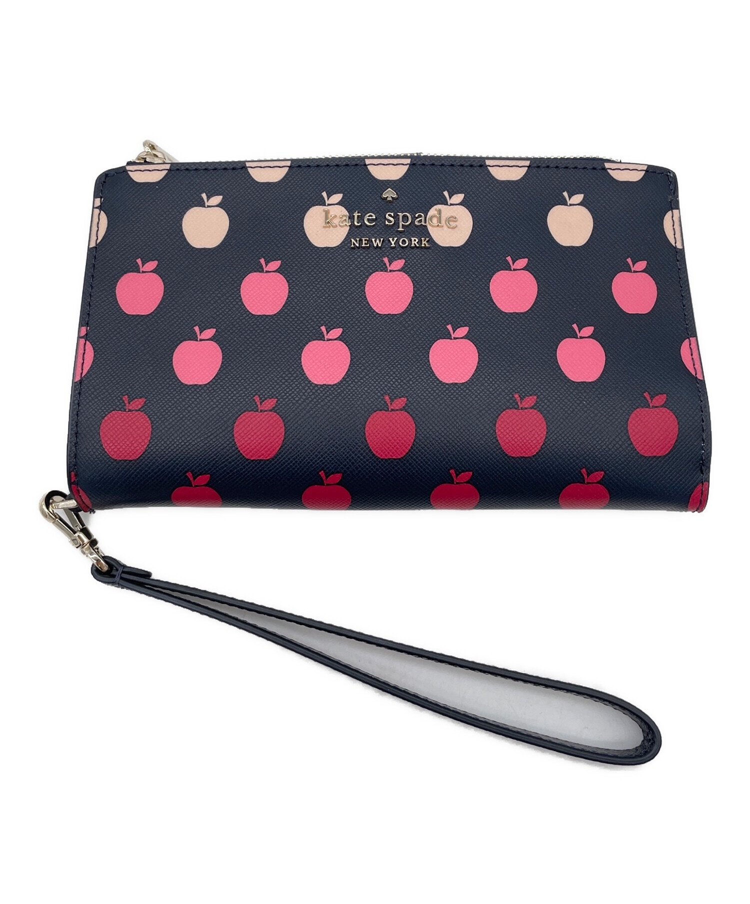 中古・古着通販】Kate Spade (ケイトスペード) 長財布 ネイビー 