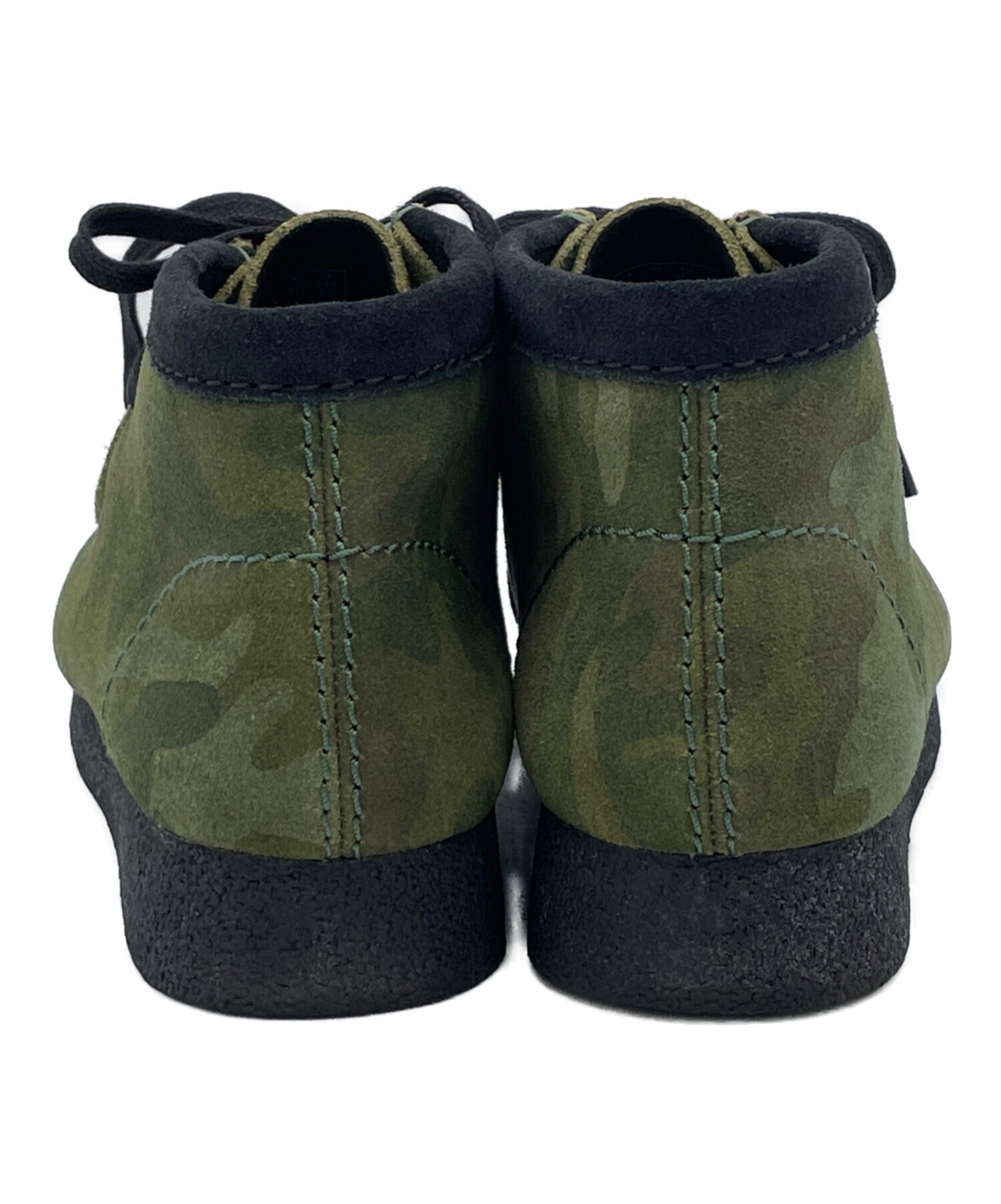 中古・古着通販】CLARKS (クラークス) ワラビーシューズ グリーン