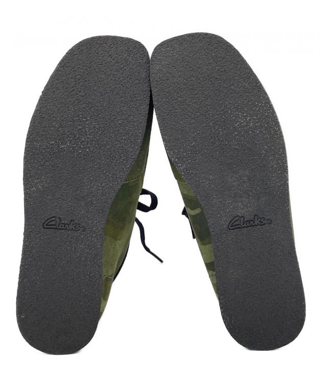 中古・古着通販】CLARKS (クラークス) ワラビーシューズ グリーン