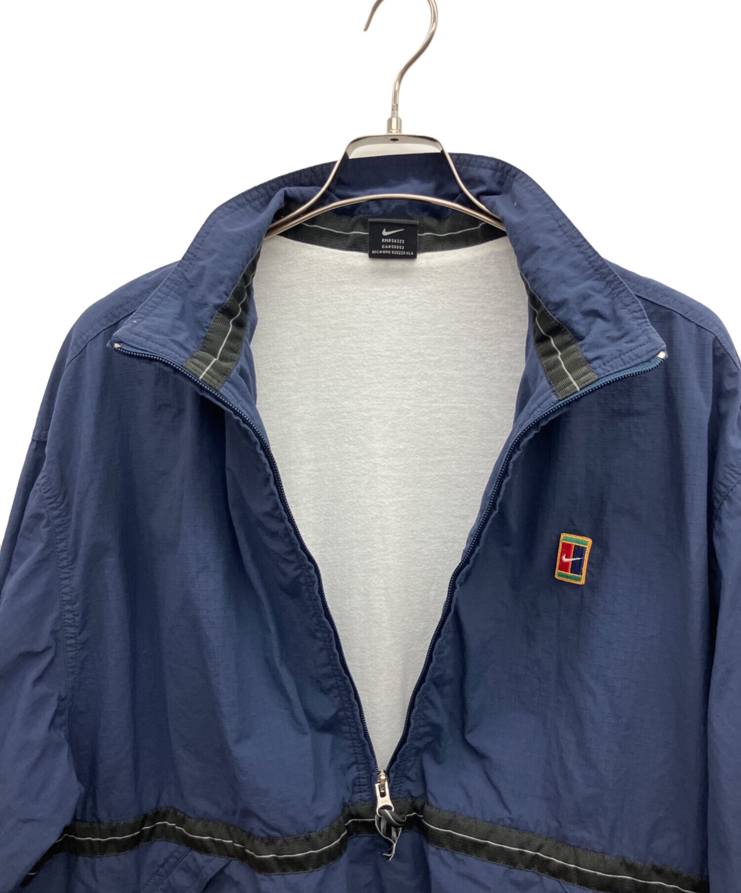 中古・古着通販】NIKE (ナイキ) アノラックパーカー ネイビー サイズ:L