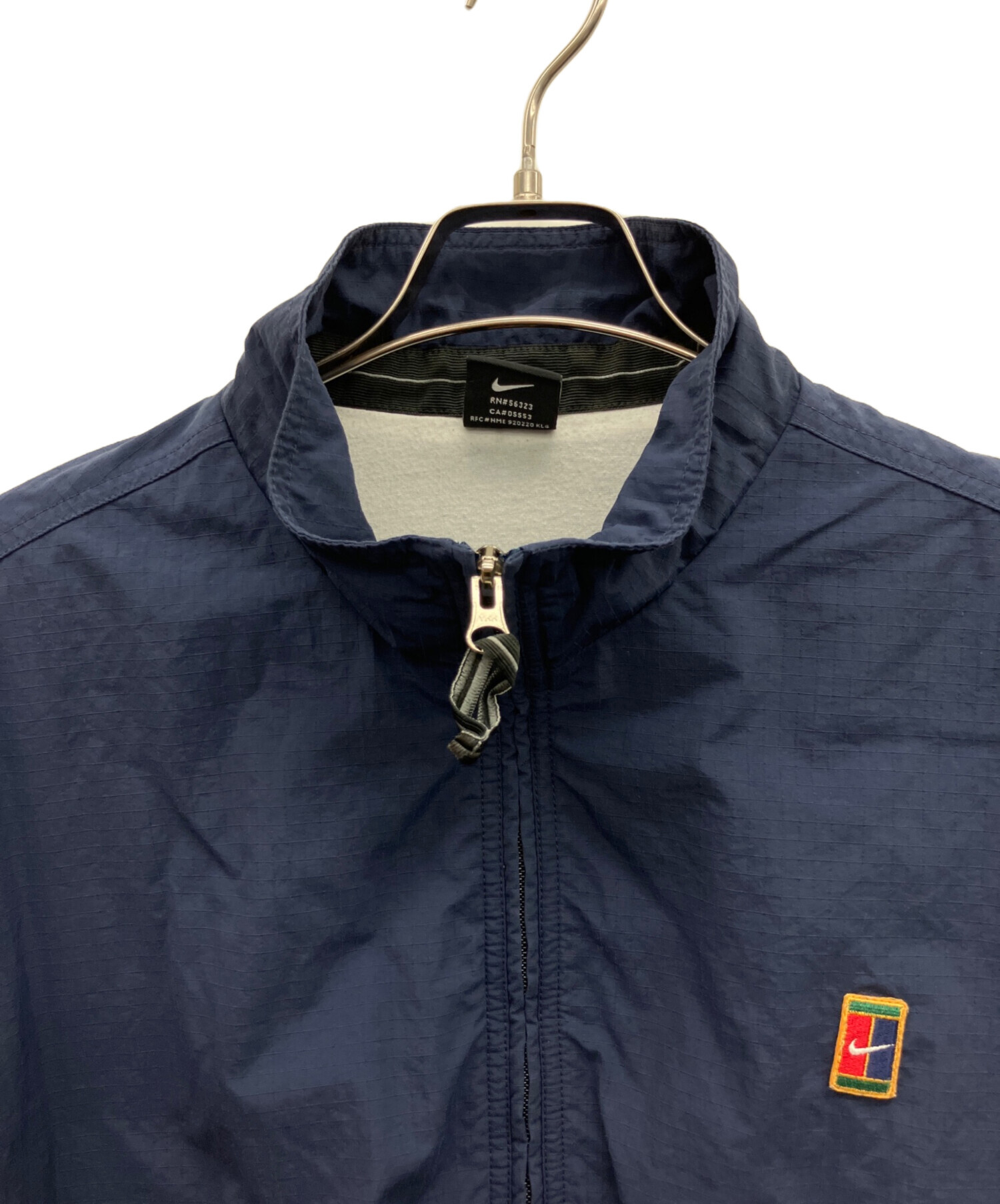 中古・古着通販】NIKE (ナイキ) アノラックパーカー ネイビー サイズ:L