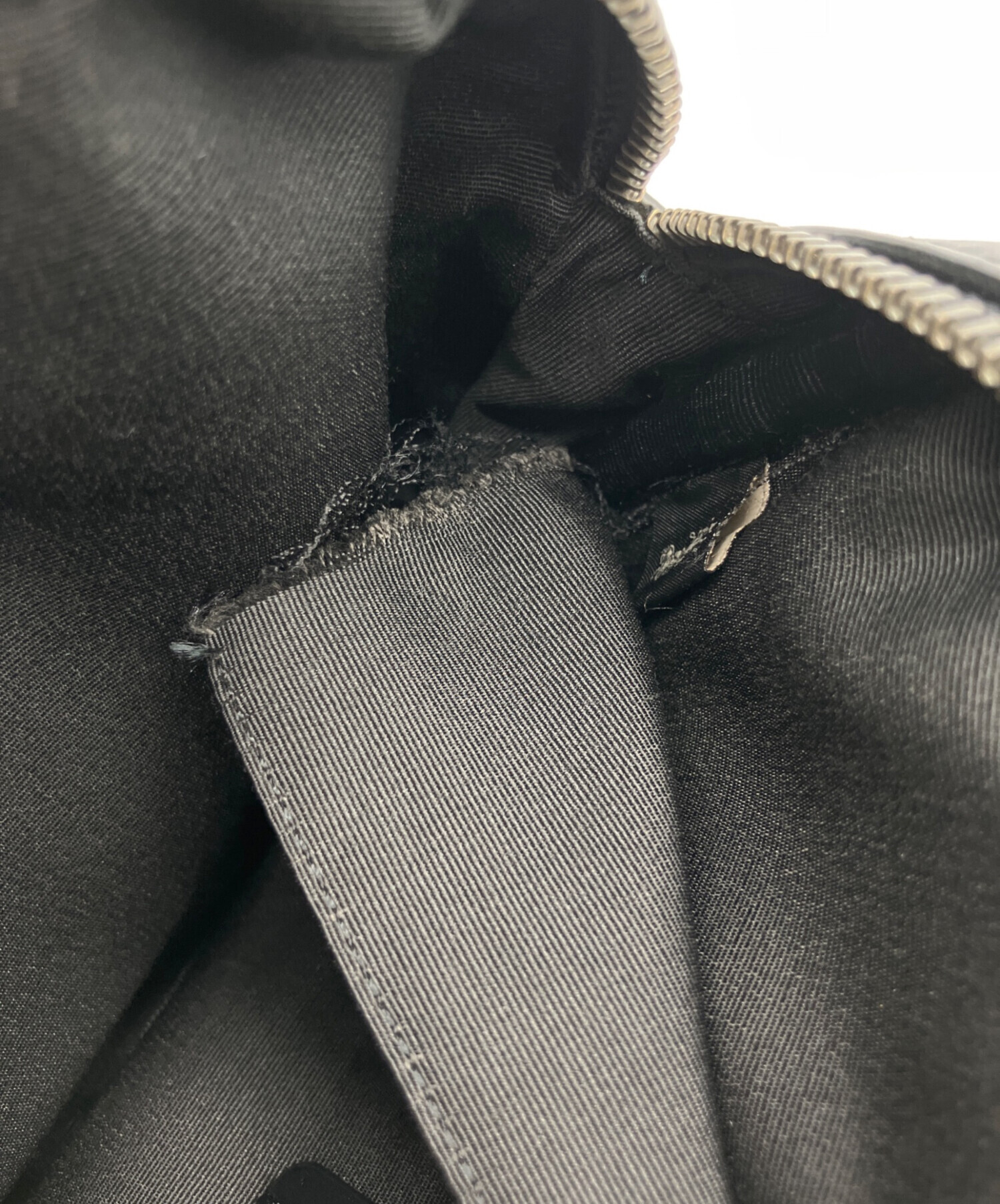 中古・古着通販】COACH (コーチ) ショルダーバッグ ブラック×グレー