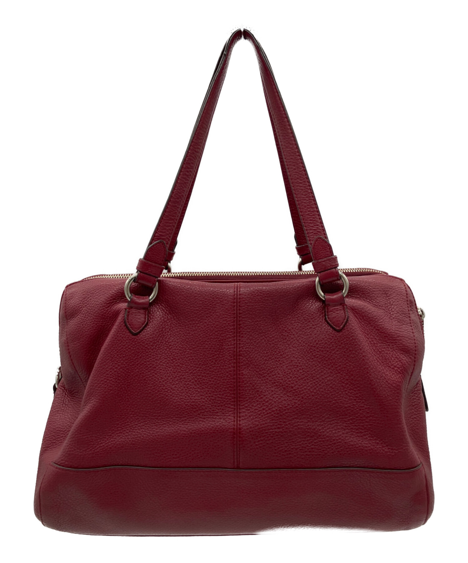 中古・古着通販】COACH (コーチ) 2WAYバッグ レッド｜ブランド・古着
