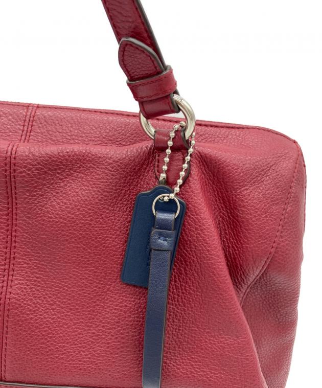 中古・古着通販】COACH (コーチ) 2WAYバッグ レッド｜ブランド・古着
