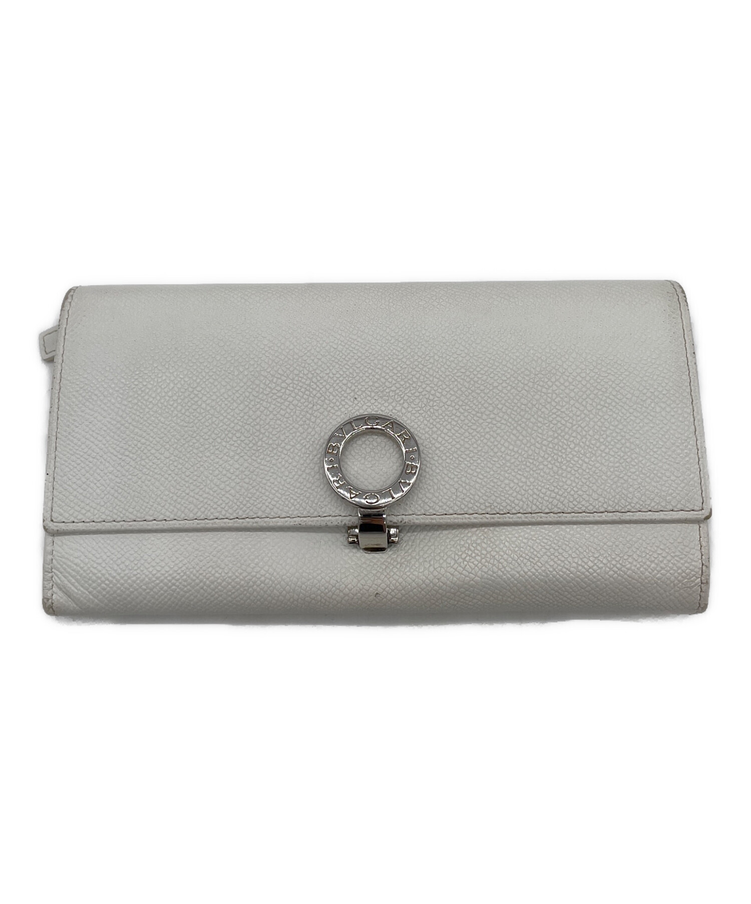 中古・古着通販】BVLGARI (ブルガリ) 長財布 ホワイト｜ブランド・古着 