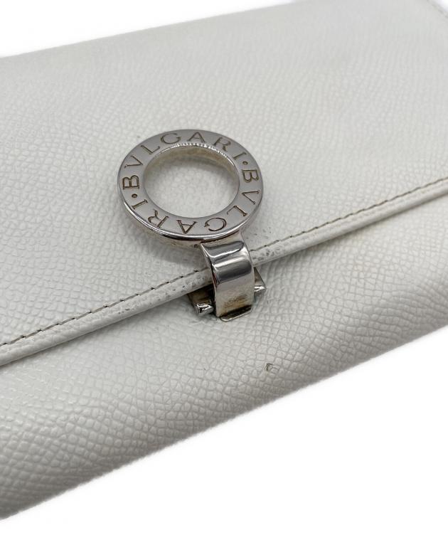 中古・古着通販】BVLGARI (ブルガリ) 長財布 ホワイト｜ブランド・古着