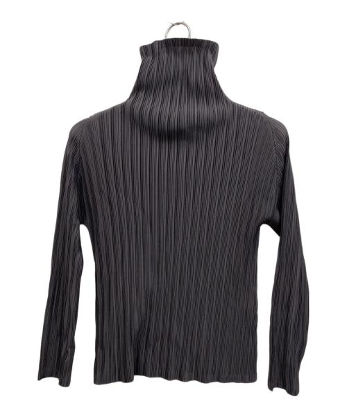 プリーツプリーズ　重ね仕様　グレー　カットソー　PLEATS PLEASE 中古・古着通販】PLEATS PLEASE (プリーツプリーズ) 長袖カットソー