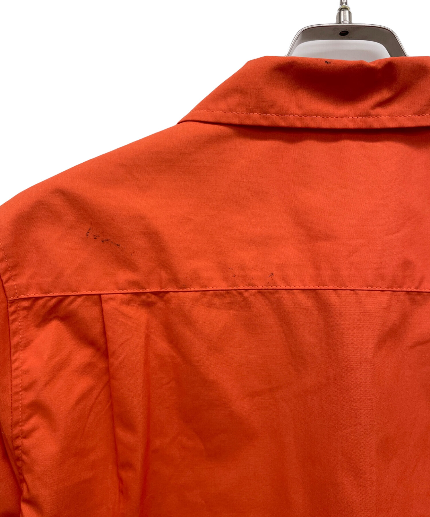 中古・古着通販】stussy (ステューシー) 長袖シャツ オレンジ サイズ:S