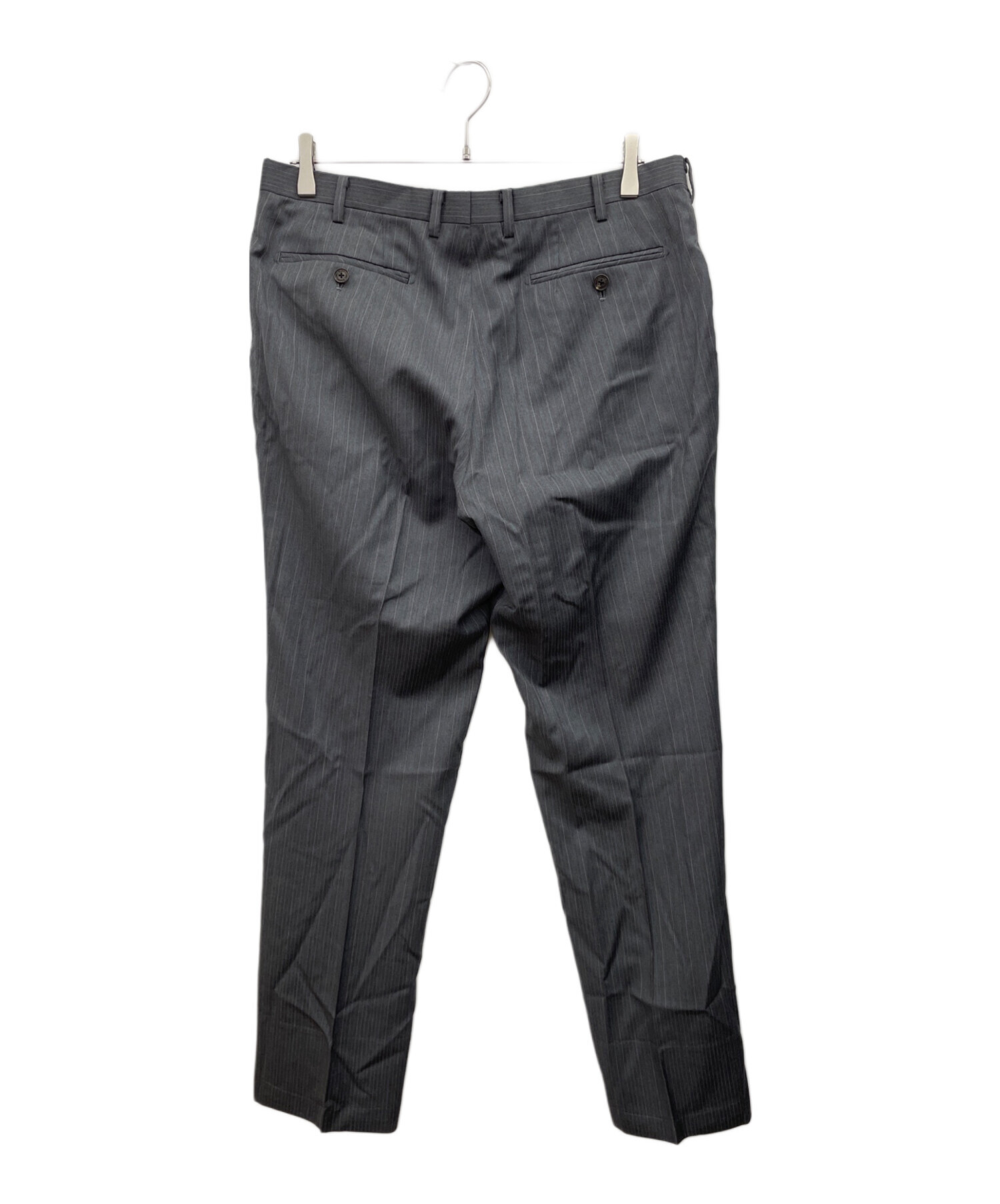 美品 バーバリー ブラックレーベル BURBERRY BLACK LABEL パンツ ロングパンツ スラックスパンツ 千鳥格子 ボトムス メンズ 73(S相当) ブラック/ホワイト 中古・古着通販】BURBERRY BLACK LABEL (バーバリーブラックレーベル
