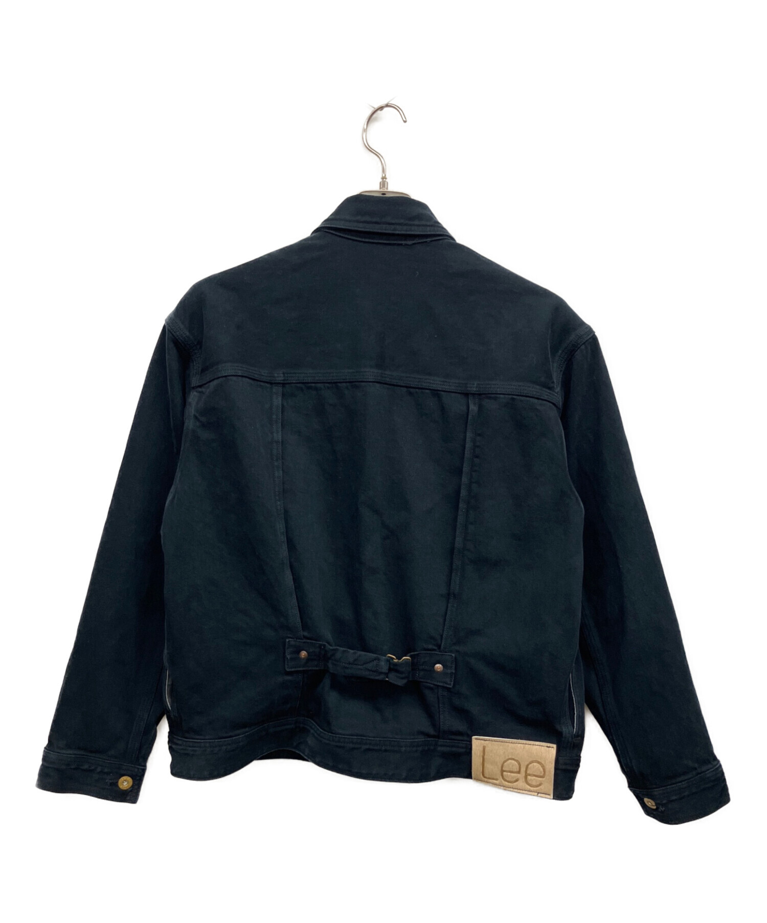 中古・古着通販】LEE (リー) デニムジャケット ブラック サイズ:S