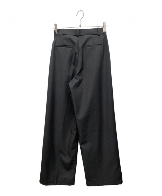 おおとろ　様限定 中古・古着通販】OHOTORO (オオトロ) タックワイドパンツ グレー