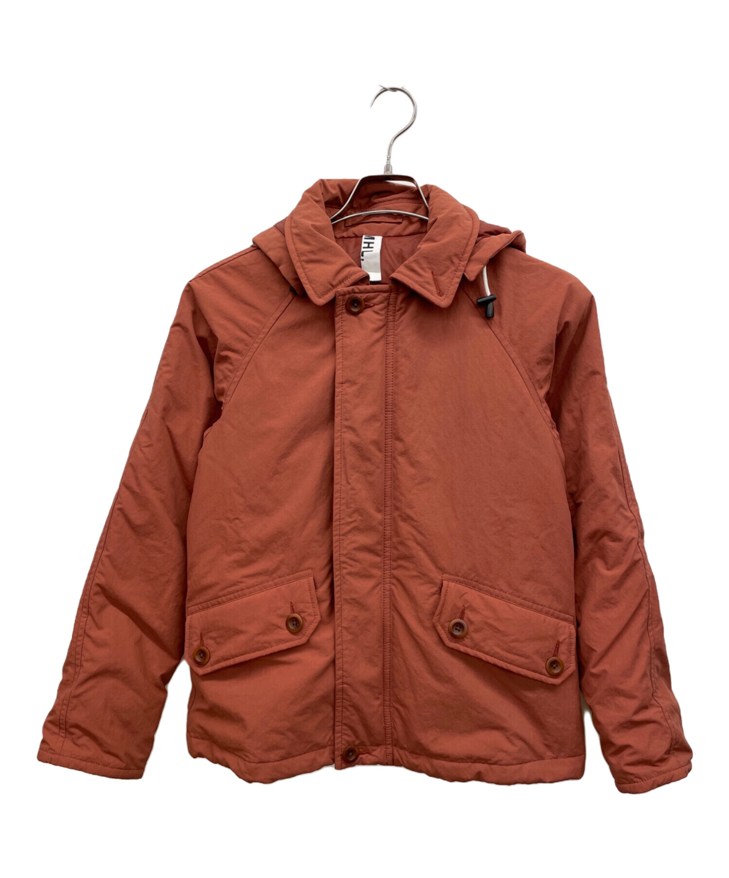 美品】マーガレットハウエル　ダウンジャケット　ダブルジップ　XL　エムエイチエル 中古・古着通販】MHL (マーガレットハウエル) ダウンジャケット レッド