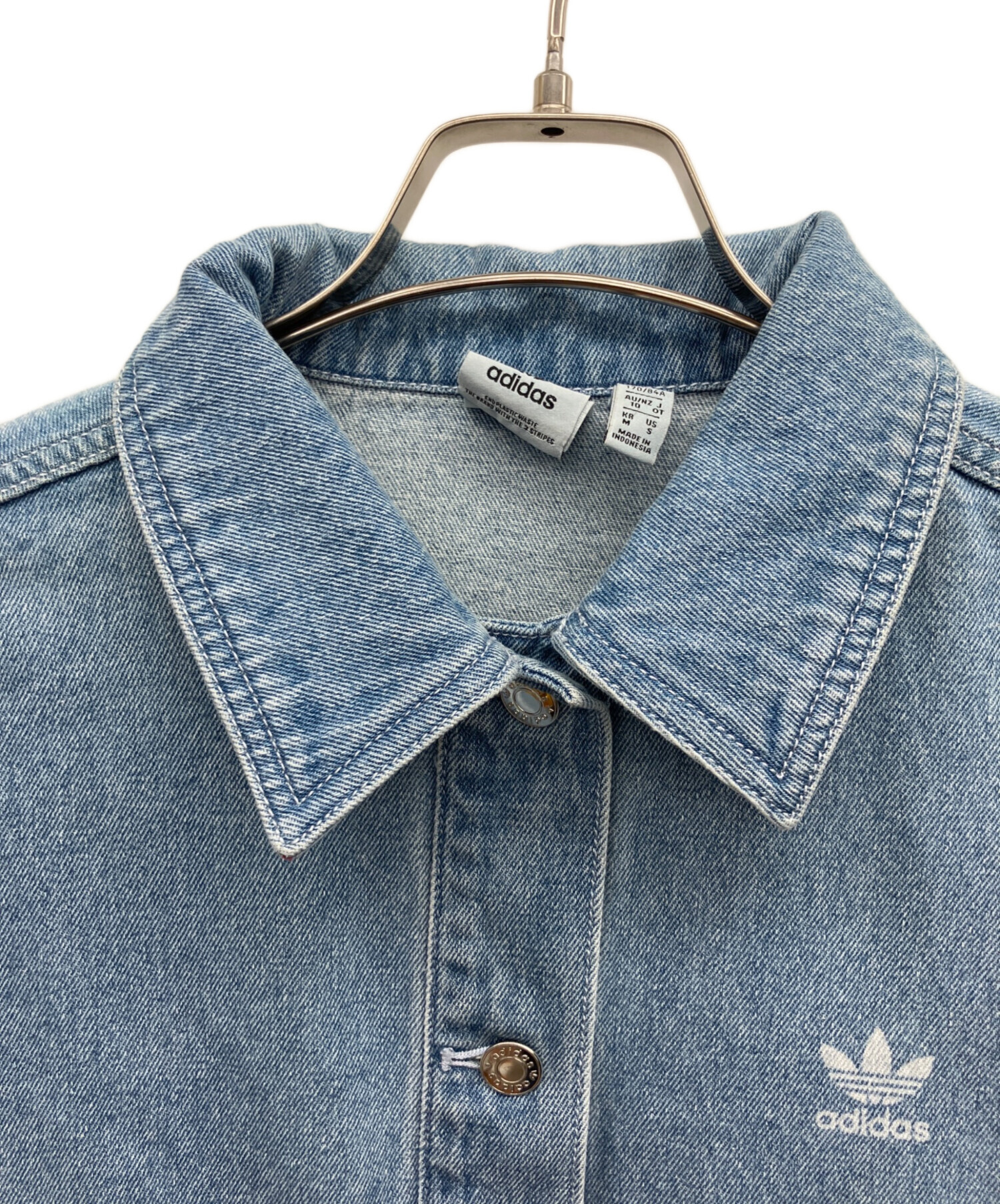 中古・古着通販】adidas (アディダス) DENIM JACKET(デニムジャケット