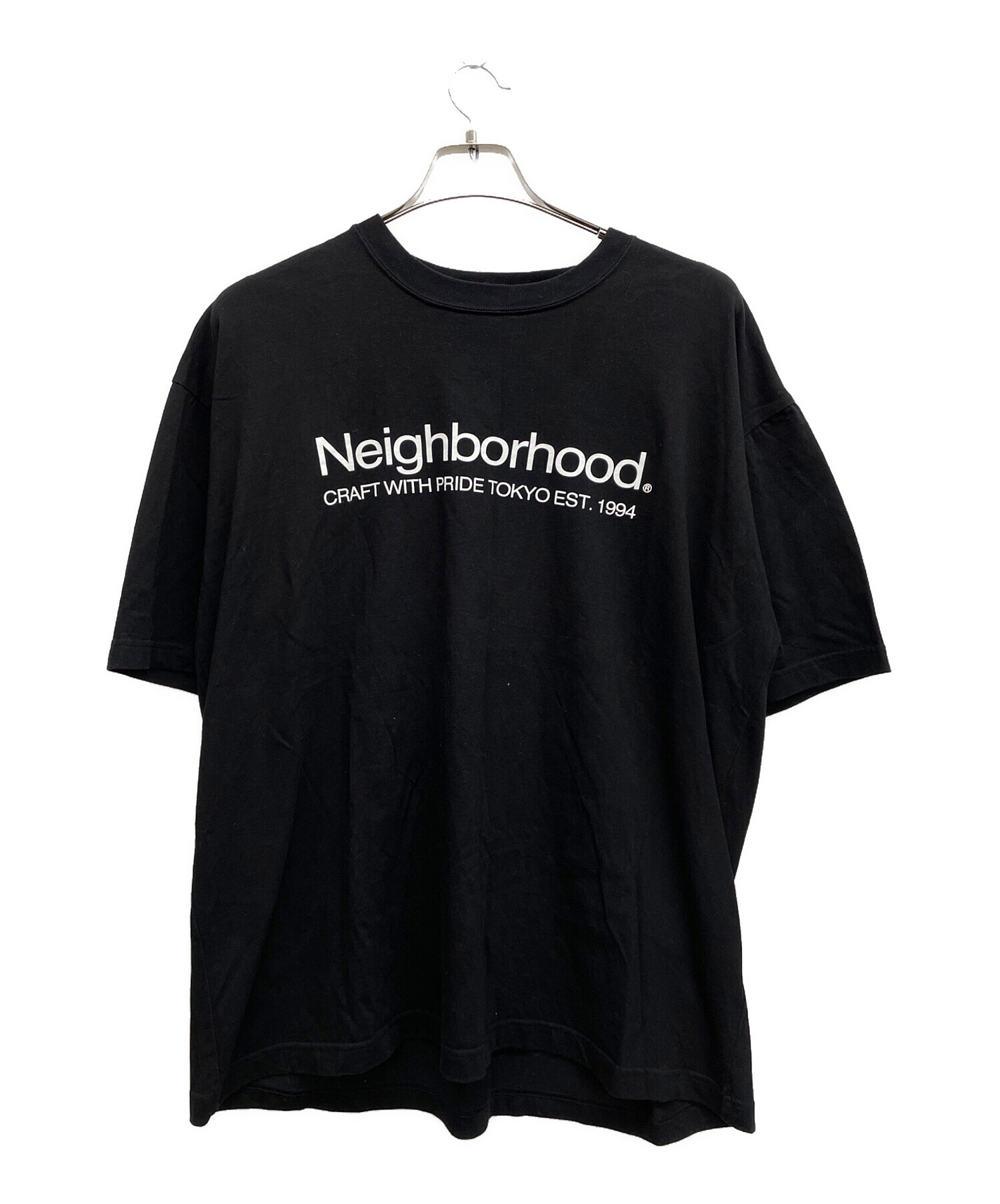 neighborhood 半袖Tシャツ L ブラック 古着 コットン100% 中古・古着通販】NEIGHBORHOOD (ネイバーフッド) 半袖カットソー