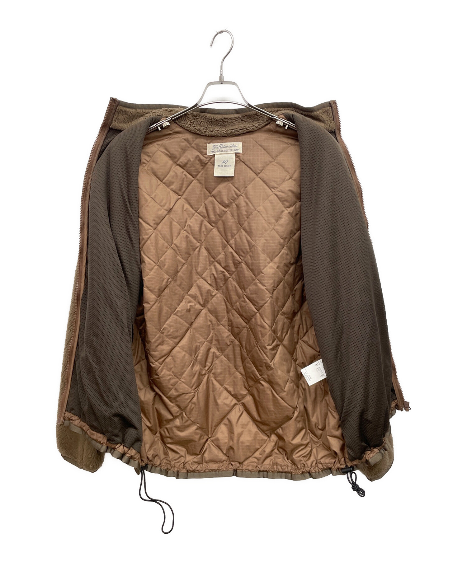 L'Appartement REMI RELIEF COACH JACKET中古 中古・古着通販】REMI RELIEF (レミレリーフ) フリースジャケット