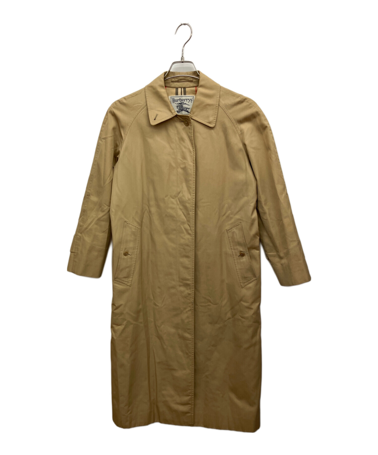 3L Burberry ステンカラーコート ベージュ　インナー付き 中古・古着通販】Burberry's (バーバリーズ) ステンカラーコート