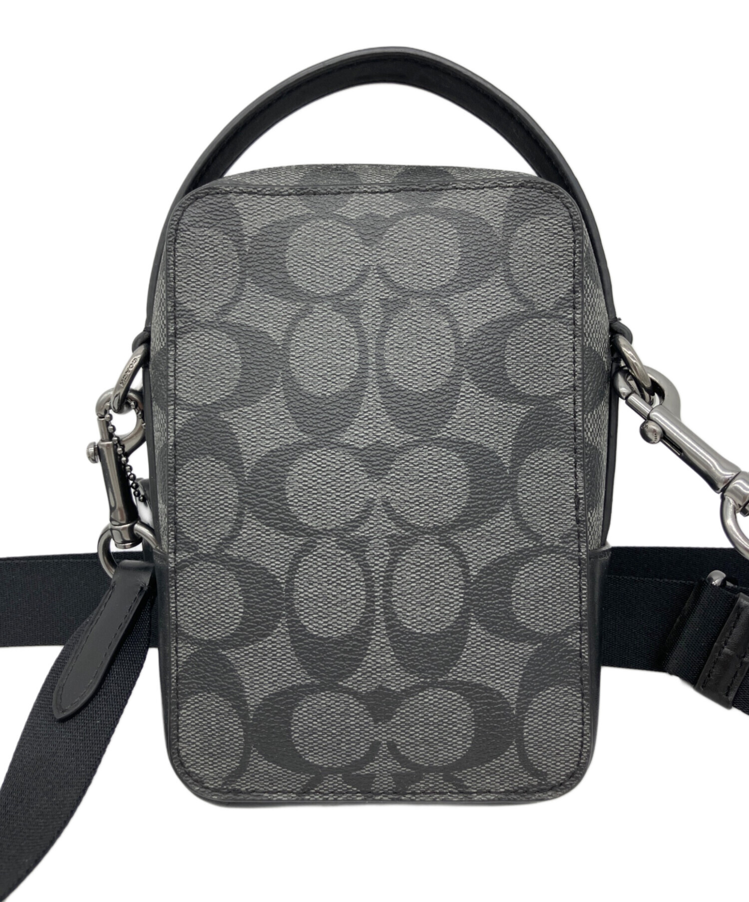 中古・古着通販】COACH (コーチ) ショルダーバッグ ブラック｜ブランド 