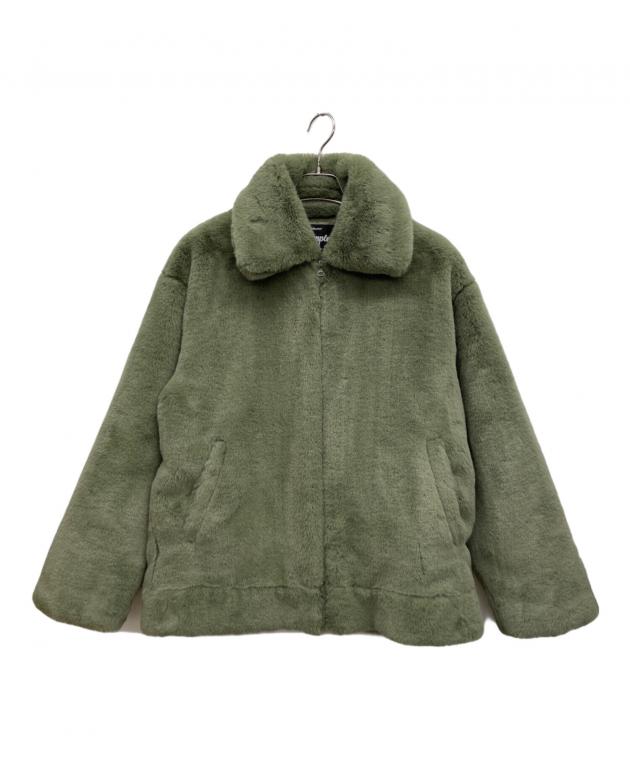 中古・古着通販】EXAMPLE (エグザンプル) ファージャケット グリーン 