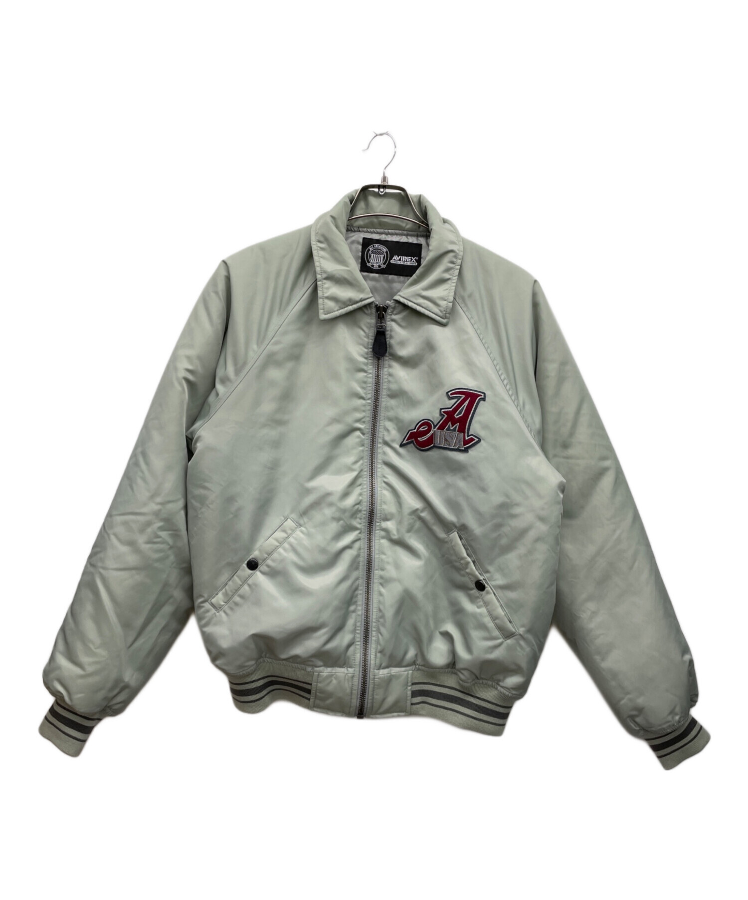 中古・古着通販】AVIREX (アヴィレックス) スタジャン グリーン サイズ