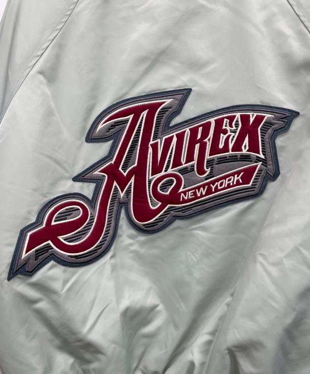 中古・古着通販】AVIREX (アヴィレックス) スタジャン グリーン サイズ