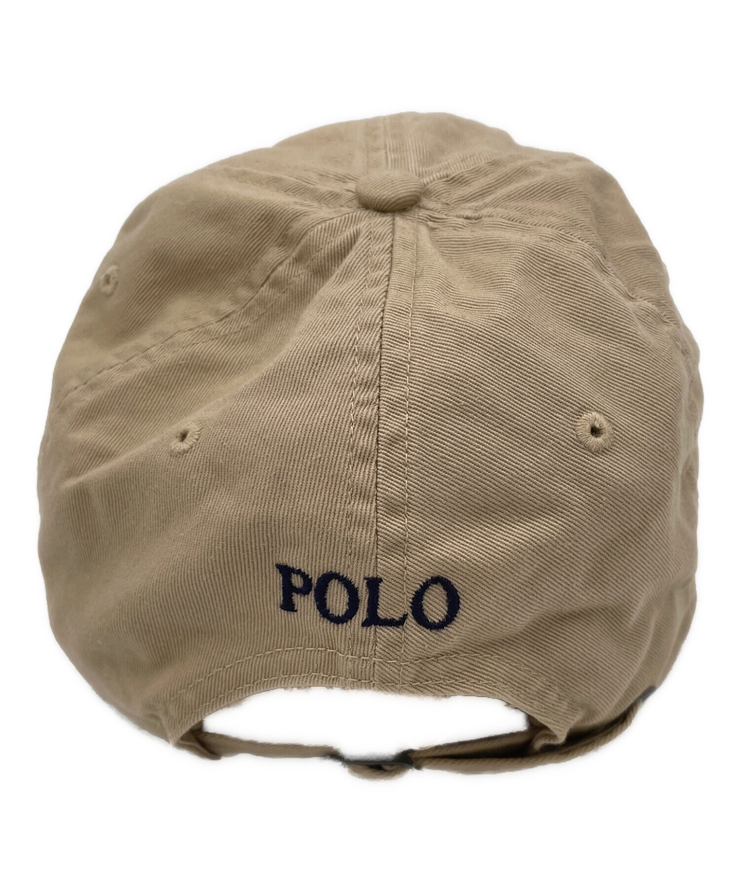 『ビンテージ古着』☆RALPH LAUREN☆キャップ ベージュ 中古・古着通販】POLO RALPH LAUREN (ポロ・ラルフローレン) キャップ
