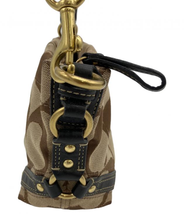 中古・古着通販】COACH (コーチ) シグネチャーキャンバスミニ