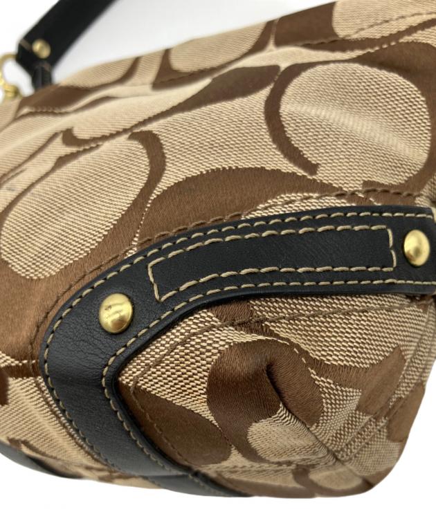 中古・古着通販】COACH (コーチ) シグネチャーキャンバスミニ