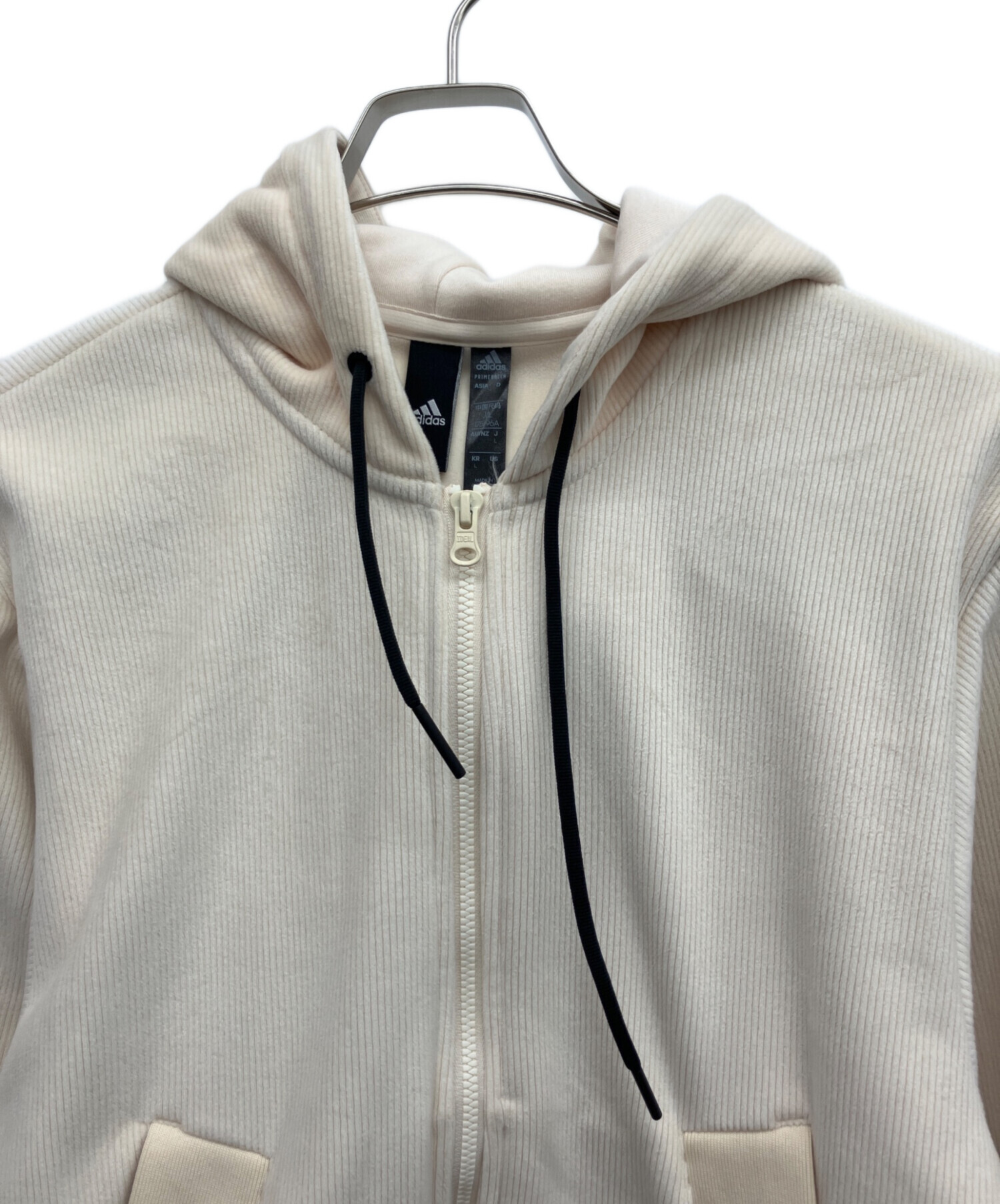 中古・古着通販】adidas (アディダス) コーデュロイジップパーカー 