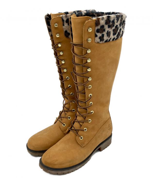 Timberland ロングブーツ　7W（約25cm） 中古・古着通販】Timberland (ティンバーランド) レースアップロング