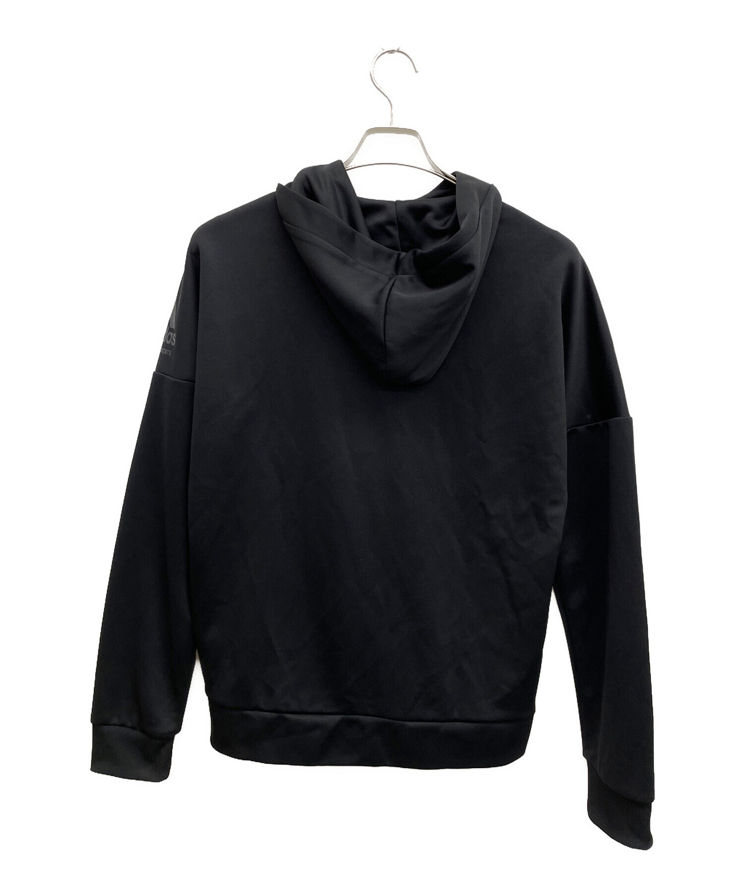 アディダス トラックジャケット 古着 Mサイズ ブラック 中古・古着通販】adidas (アディダス) トラックジャケット ブラック