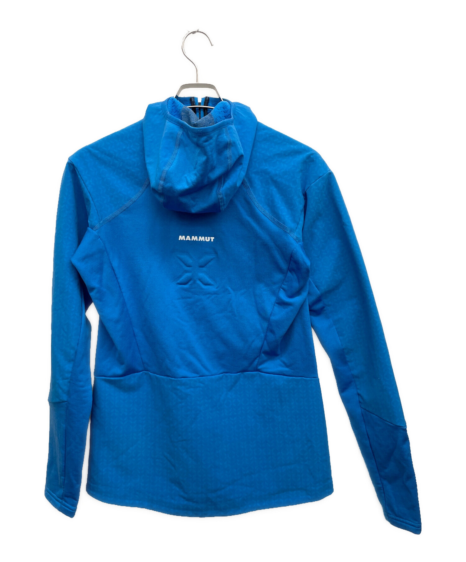 MAMMUT マウンテンパーカー ブルー 中古・古着通販】MAMMUT (マムート) ジップパーカー ブルー サイズ