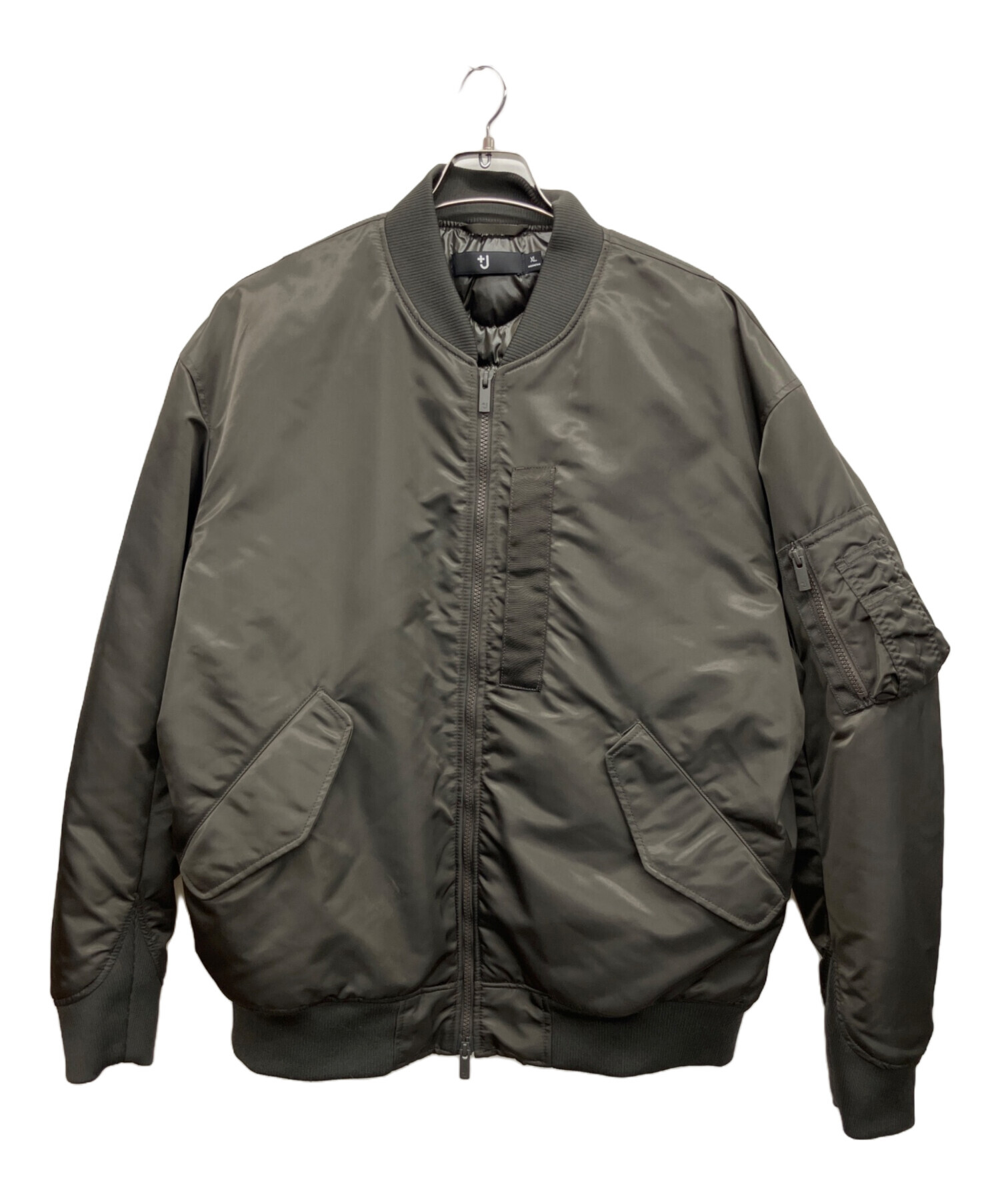 レ*6様 【未使用品】UNIQLO +JハイブリッドダウンオーバーサイズMA-1 中古・古着通販】UNIQLO+J (ユニクロ プラスジェイ) ハイブリッド
