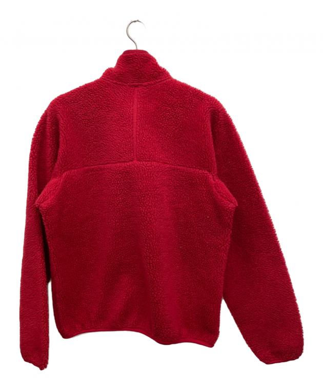 レア patagonia フリース USA 18M 赤 中古・古着通販】Patagonia (パタゴニア) フリースジャケット レッド