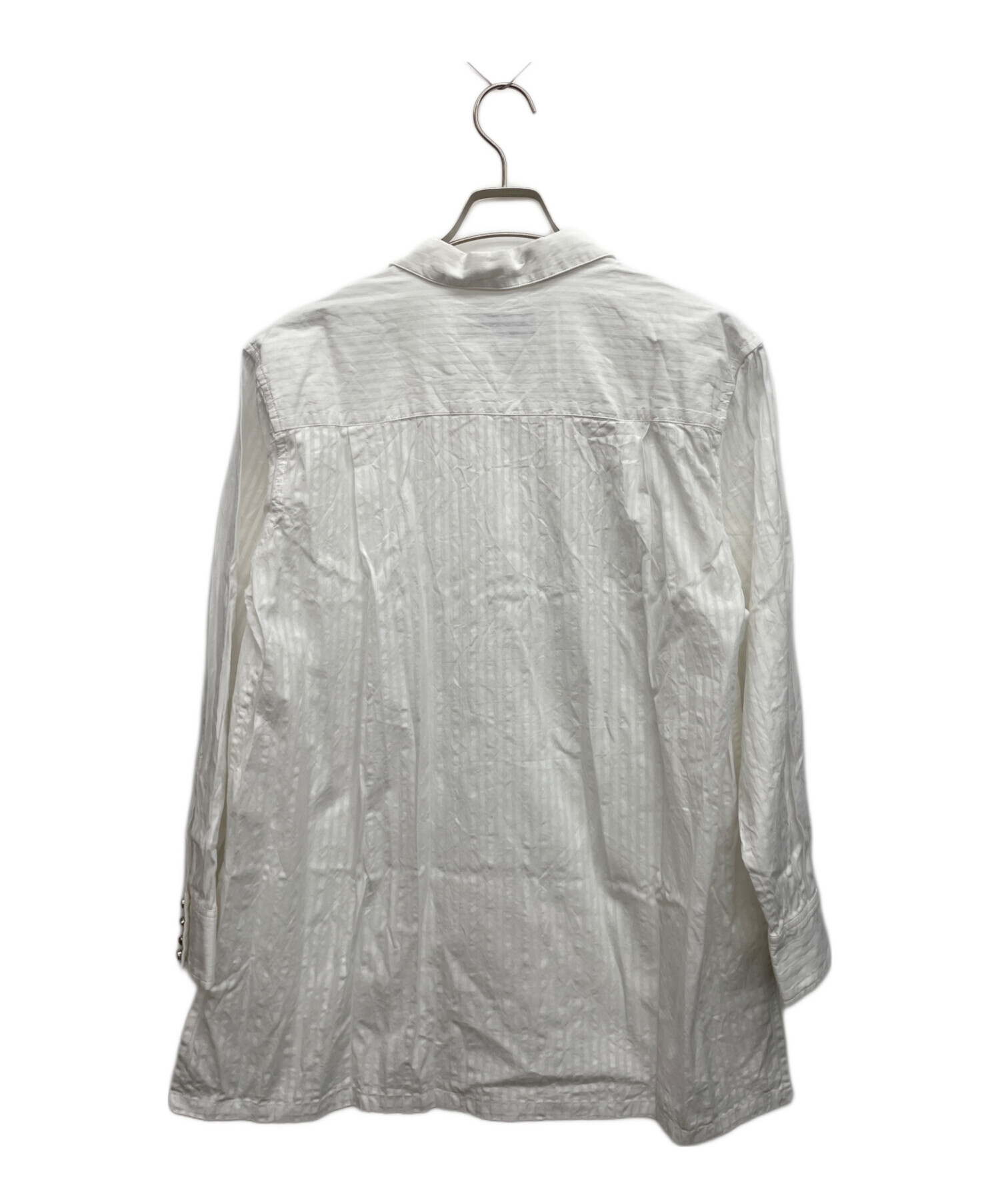 【新品未使用】J_OxFUMIE=TANAKA ハーフプリントシャツ ‘24SS 中古・古着通販】FUMIE=TANAKA (フミエタナカ) 別注 ジルコニア シャツ