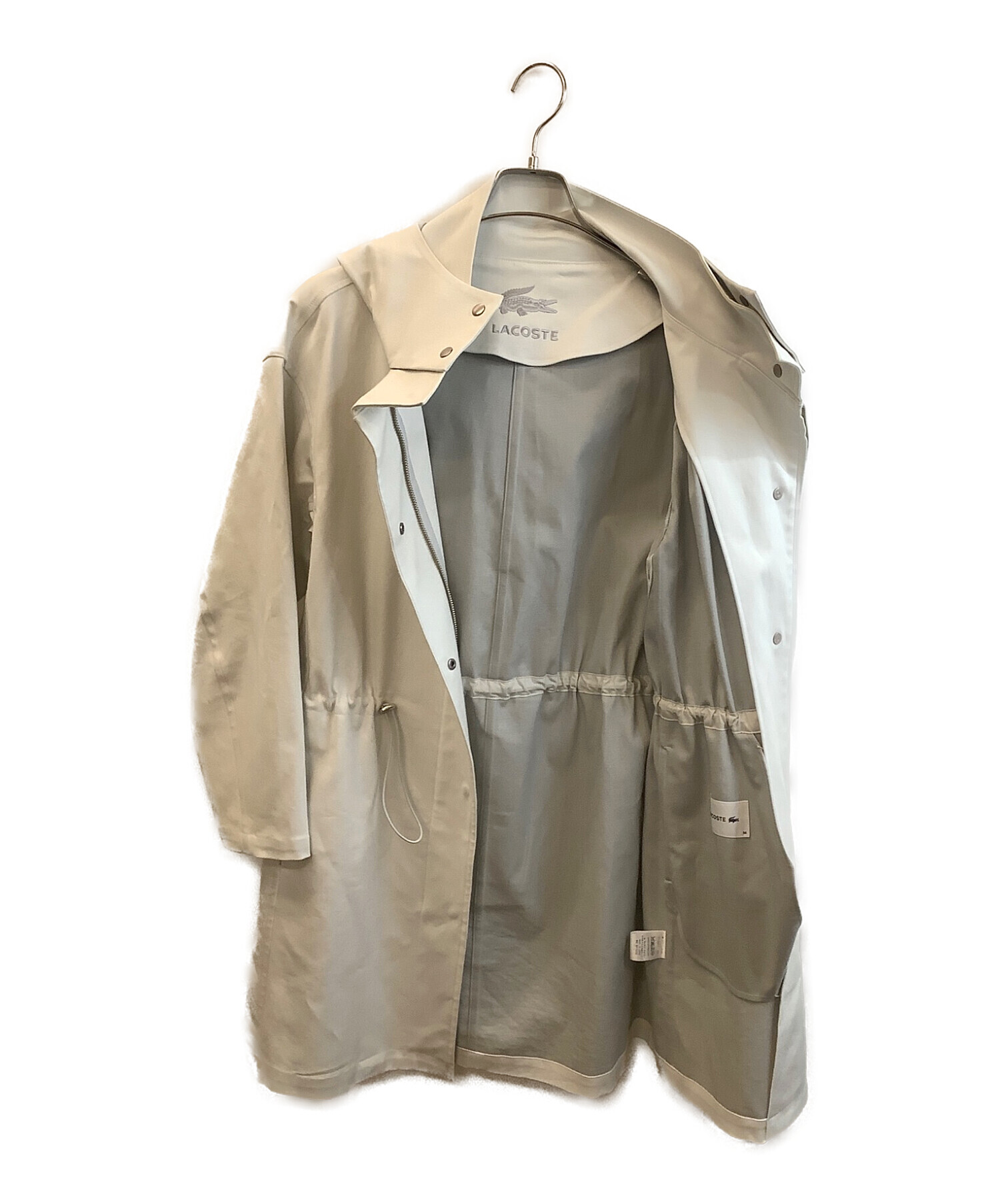 中古・古着通販】LACOSTE (ラコステ) モッズコート グレー サイズ:36